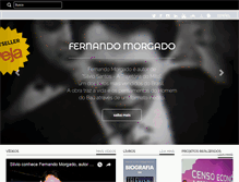 Tablet Screenshot of fernandomorgado.com.br